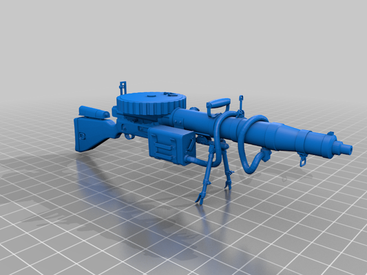 estripador arma fogo 3d modelos baixar crialidade nuvem 3d print model - Mito3D