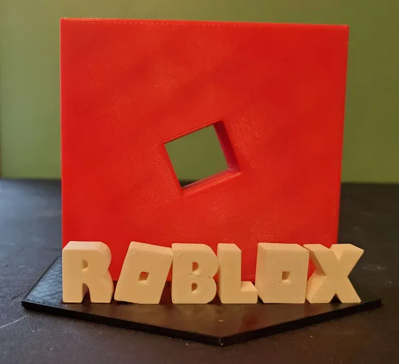 roblox decoração figura 3d modelos baixar crialidade nuvem 3D print model - Mito3D