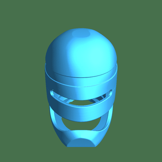 robocop casco personaggi 3d print model - Mito3D