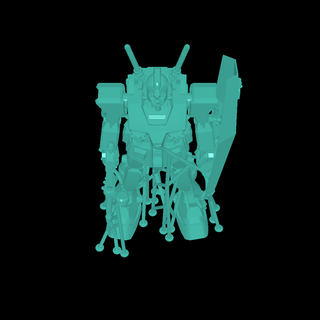 robot personnages 3d print model - Mito3D