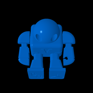 robot robots 3d print model - Mito3D