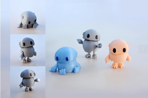 Roboter Puppen Zubehör 3d print model - Mito3D