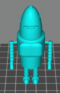 robot 1 Characters 3d print model - Mito3D