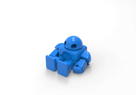 robot 3d modelos descargar crealidad nube robots 3d print model - Mito3D
