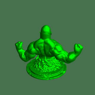 rock diglett monstruos 3d print model - Mito3D