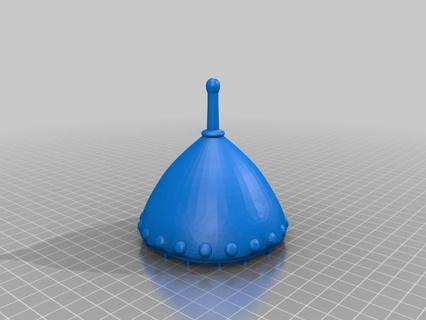 rocket cup lid Household 3d print model - Mito3D