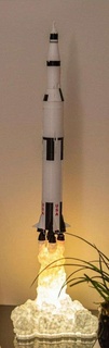 Rakete Lampe 3d Modelle download Realität Wolke Flugzeug 3d print model - Mito3D