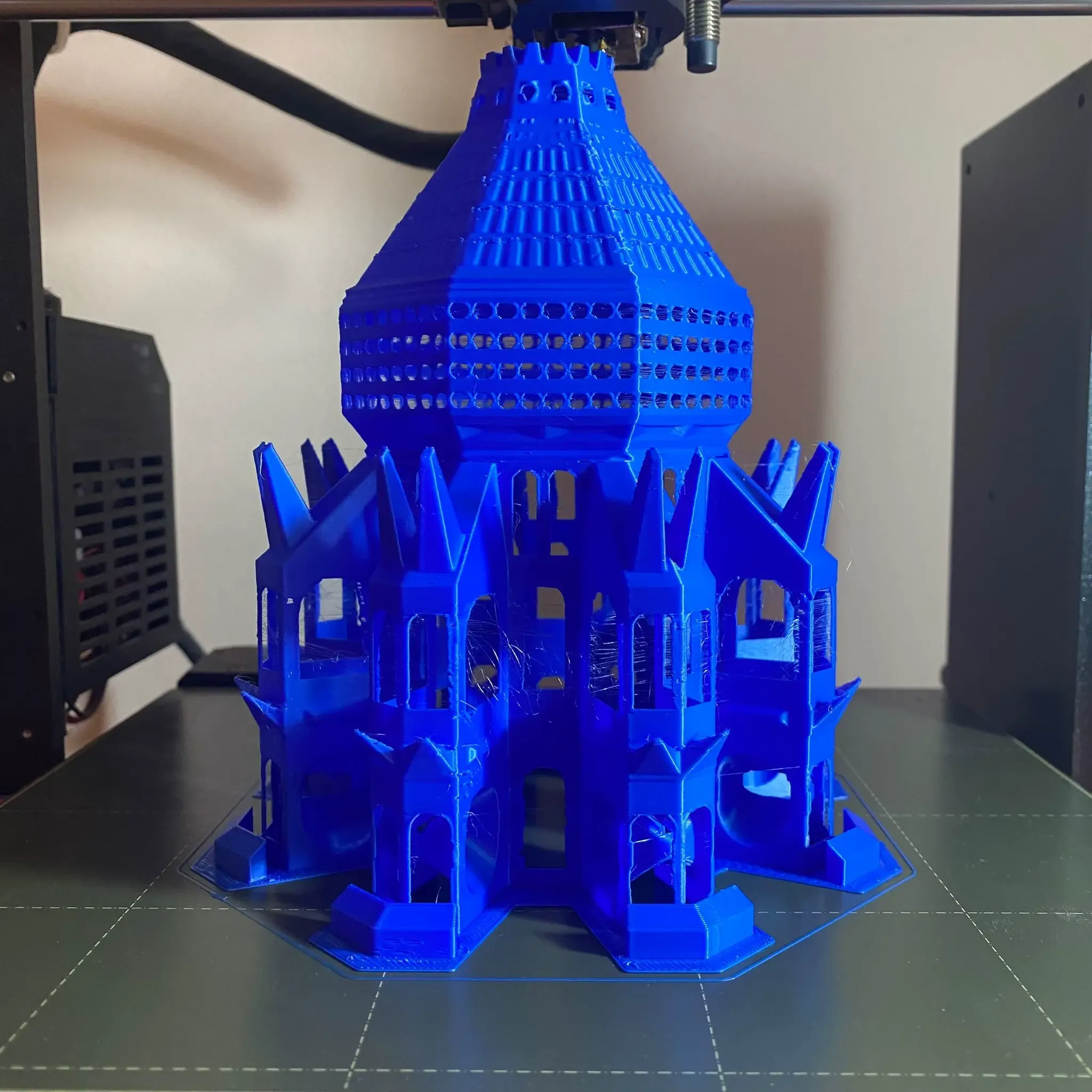 foguete torre luminária 3d modelos baixar crialidade nuvem 3D print model - Mito3D