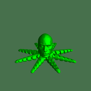 rocktopus 3d print model - Mito3D