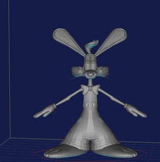 Roger Conejo caracteres 3d print model - Mito3D