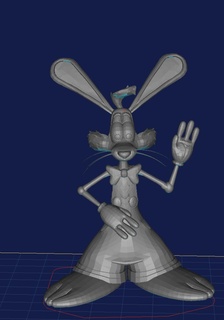 Roger lapin personnages 3d print model - Mito3D