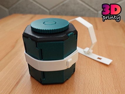 rolling storage box - tpu strap Others 3d print model - Mito3D