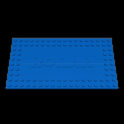 ronan lego teller 3d modelle download realität wolke 3d print model - Mito3D