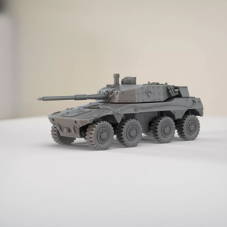 rooikat 76 ifv Armored Cars & Tanks 3d print model - Mito3D
