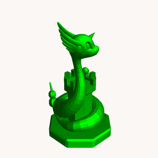 rook dragonair fiktiv Zeichen 3d print model - Mito3D