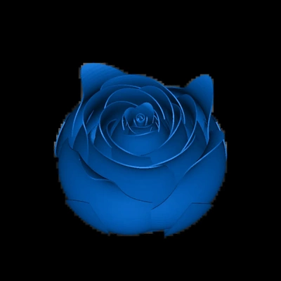 rose 3d modèles télécharger créalité nuage 3d print model - Mito3D