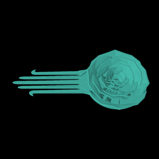 rose hair pin 3d models download creality cloud Others 3d print model - Mito3D