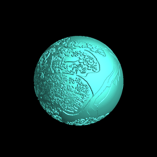 gül Anka kuşu karanlık varlık hapis cezası Olumsuzluk gezegen Lamba 3d print model - Mito3D