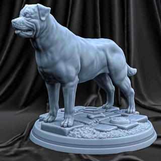 Rottweiler Säugetier 3d print model - Mito3D