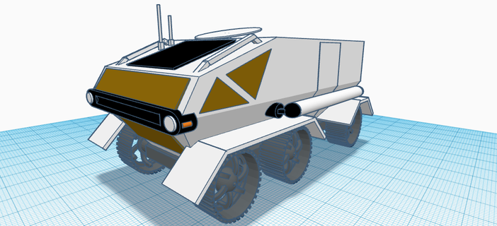 rover collare ingegneria veicoli 3d print model - Mito3D