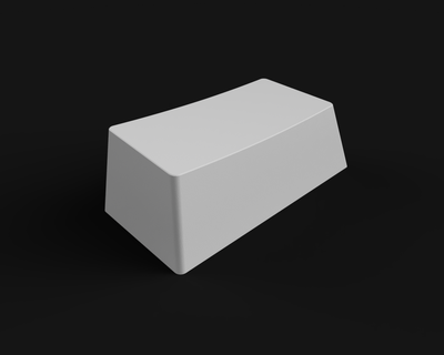 row 1 2u backspace blank keycap cherry mx style switches Others 3d print model - Mito3D