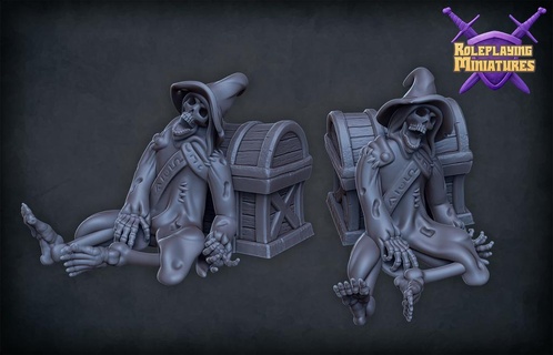 tr min Patreon sorcier squelette 3d print model - Mito3D