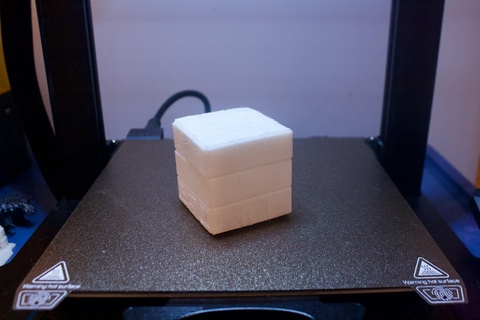 rubik cubo scatola domestico 3d print model - Mito3D