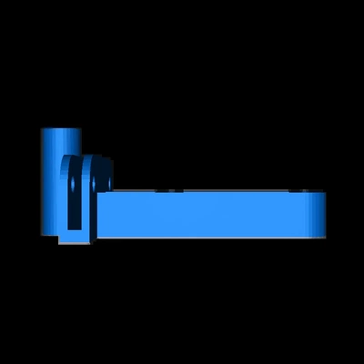 ruddermount1 5 3d modeller indir creality bulut 3d print model - Mito3D