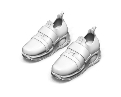 corriendo Zapatos Moda 3d print model - Mito3D