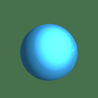 Ryder planeta luminária 3d print model - Mito3D
