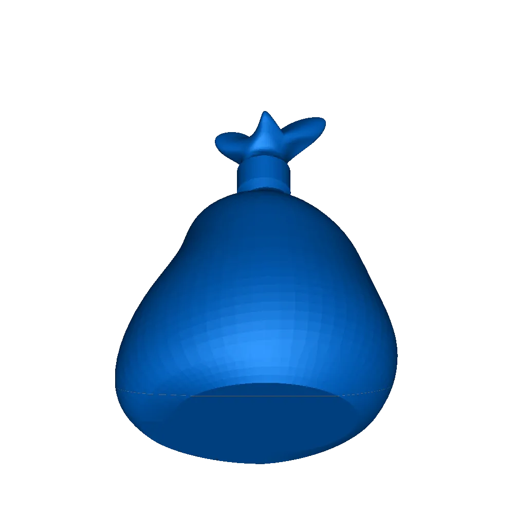 bolso dinero 3d modelos descargar crealidad nube 3D print model - Mito3D