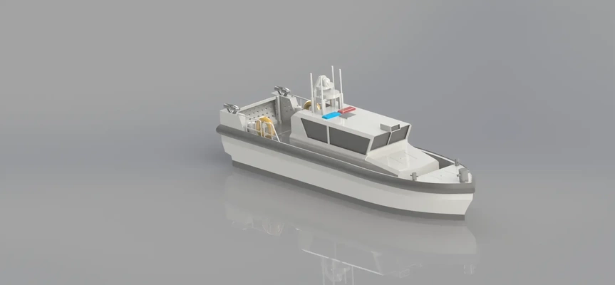 sécurité bateau 3d modèles télécharger créalité nuage 3d print model - Mito3D