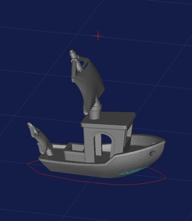 sailing benchy part two printer test Others 3d print model - Mito3D