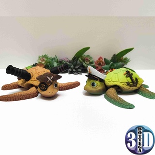 Matrose Pirat Kapitäne Schildkröten artikuliert flexy Spielzeug 3d print model - Mito3D