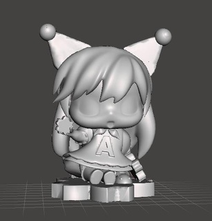 Sakura menina ficcional personagens 3d print model - Mito3D