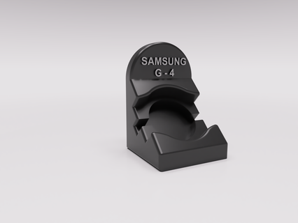 Samsung Ingranaggio 4 ricarica In piedi gadget elettronica 3d print model - Mito3D