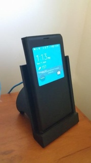 Samsung qi inalámbrico cargando estante soporte accesorios 3d print model - Mito3D