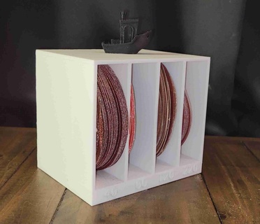 sandpaper organizer Household 3d print model - Mito3D