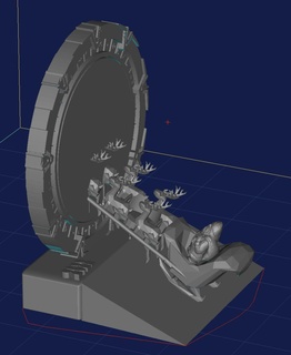 Père Noël Stargate Ménage 3d print model - Mito3D