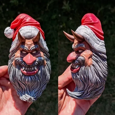 satán claus 3d modelos descargar crealidad nube 3d print model - Mito3D