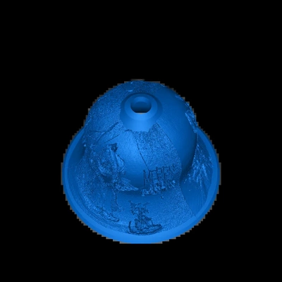 scarry christmas bell 3d models download creality cloud 3d print model - Mito3D