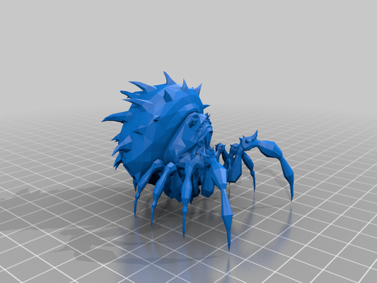 scary spider - dnd 3d models download creality cloud 3d print model - Mito3D