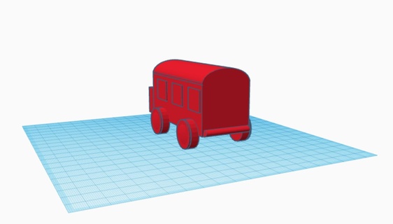 school bus Vehicles 3d print model - Mito3D