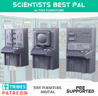 scientists pal Toys & Games 3d print model - Mito3D