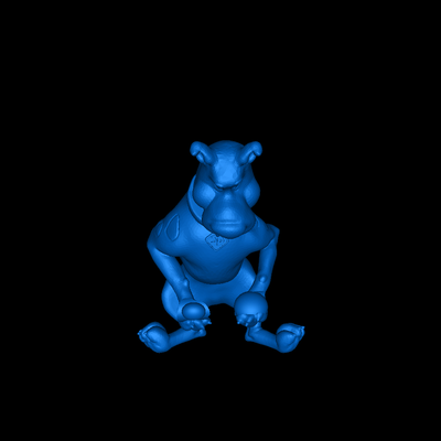 scooby doo 3d modelos descargar crealidad nube caracteres 3d print model - Mito3D