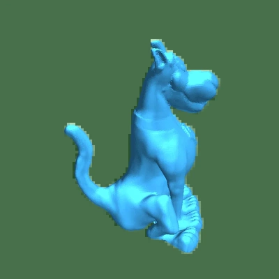 scooby doo 3d modelos descargar crealidad nube 3d print model - Mito3D