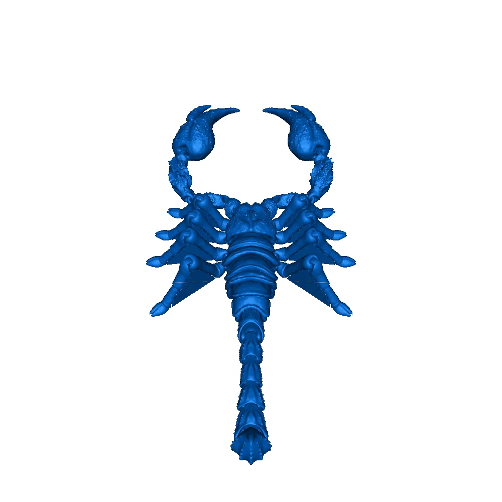 scorpion 3d models download creality cloud 3D print model - Mito3D