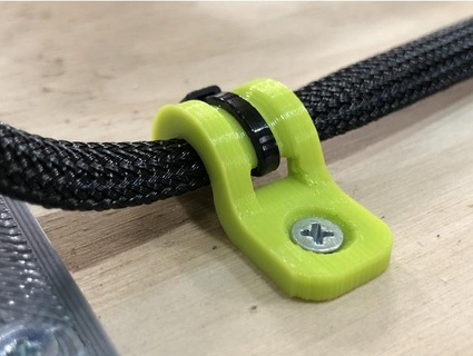screw cable clip cable tie slot - 3 sizes Gadgets & Electronics  3d print model - Mito3D