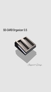 sd card organisateur 35 accessoires 3d print model - Mito3D