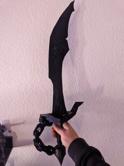 mer of voleurs épée soutenir 3d modèles télécharger créalité nuage jouet couteaux 3d print model - Mito3D